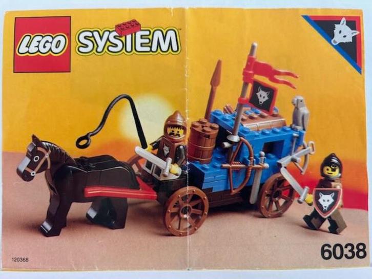 LEGO WOLFPACK 6038 WOLFPACK RENEGADES, Kinderen en Baby's, Speelgoed | Duplo en Lego, Gebruikt, Lego, Complete set, Ophalen of Verzenden