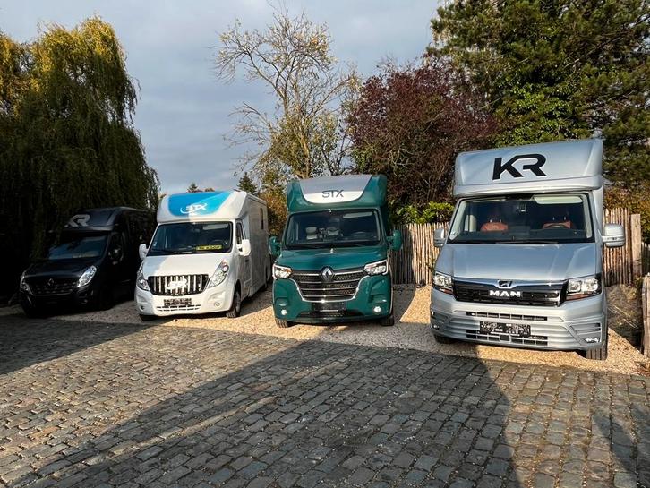 Volop mooie tweedehands Horsetrucks, Dieren en Toebehoren, Paarden en Pony's | Trailers en Aanhangwagens, Nieuw, Overige typen