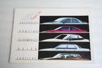 Folder GM leveringsprogramma (General Motors) (1989) (1), Ophalen of Verzenden, Nieuw, Chevrolet