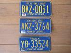 Pennsylvania nummerplaten kentekenplaten nummerplaat, Verzamelen, Overige Verzamelen, Ophalen of Verzenden, Gebruikt