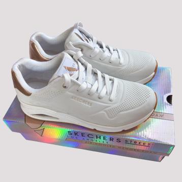 Skechers Street Wit - maat 38 - nagenoeg nieuw beschikbaar voor biedingen