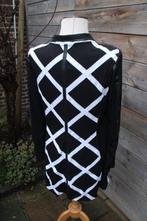 Jasje zwart/ offwhite Za-Ek mt 40 vaste prijs, Maat 38/40 (M), Zwart, Ophalen of Verzenden, Zo goed als nieuw