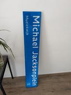 Michael Jacksonplein straatnaambord, Ophalen, Nieuw