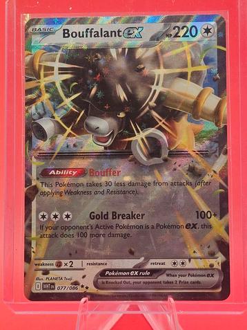 Bouffalant Ex 077/086 Double Rare 
White Flare  beschikbaar voor biedingen