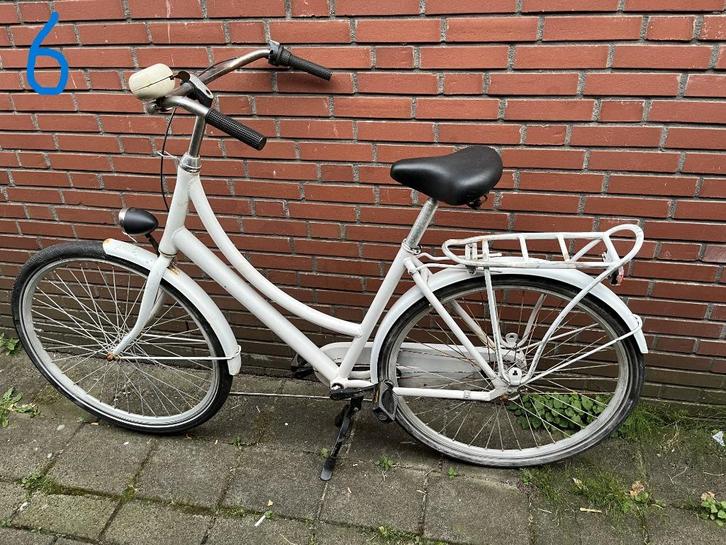 Oma fiets, Fietsen en Brommers, Fietsen | Dames | Omafietsen, Gebruikt, 53 tot 56 cm, Versnellingen, Ophalen