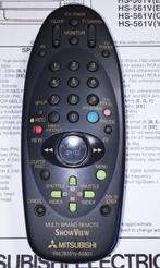 Mitsubishi RM 76151V-65801 Multi VCR VHS Afstandsbediening, Ophalen of Verzenden, Zo goed als nieuw, Origineel, Vhs