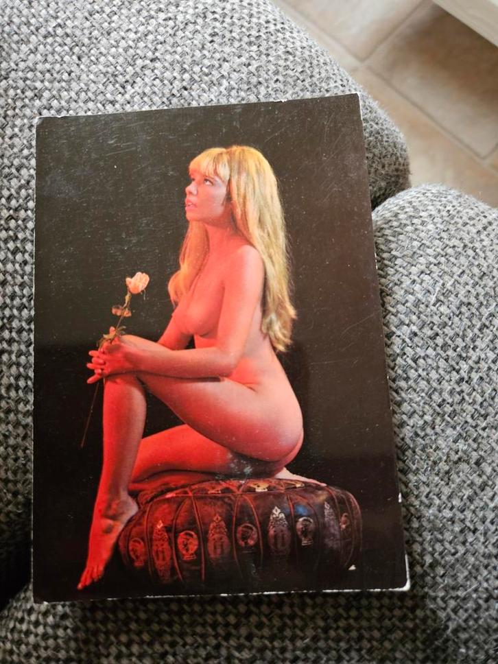 Bloot  Erotische Ansichtkaart, Verzamelen, Ansichtkaarten | Buitenland, Gelopen, Overig Europa, 1960 tot 1980, Ophalen of Verzenden