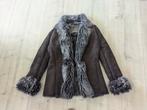 Giorgio CUIRS PARIS Toscaanse leren lammycoat winterjas, Kleding | Dames, Jassen | Winter, Maat 38/40 (M), Bruin, GIORGIO CUIRS PARIS