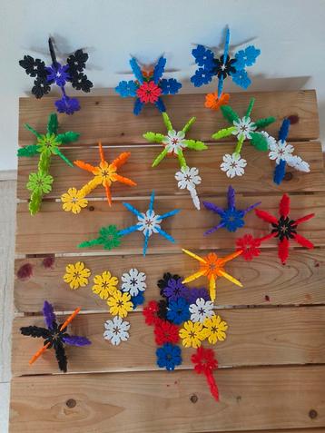 Bouwset/leaves snowflakes - Creatief Speelplezier! beschikbaar voor biedingen
