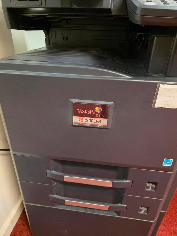 Kyocera TASKalfa 2551ci Kopieermachine/Printer, Computers en Software, Printers, Gebruikt, Ophalen of Verzenden