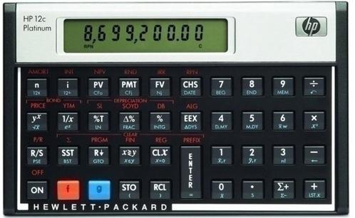 HP 12c Platinum Calculator, Diversen, Rekenmachines, Zo goed als nieuw, Ophalen of Verzenden