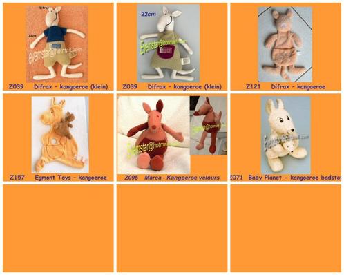Kangoeroe Kangeroe Kangaroo Difrax Marca Egmont Toys ea, Kinderen en Baby's, Speelgoed | Knuffels en Pluche, Zo goed als nieuw