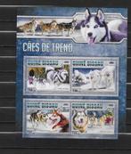 Guinee Bissau 2016 postfris dieren honden, Verzenden, Overige landen, Postfris