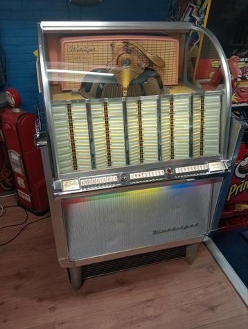 Jukebox Wurlitzer 2200 inclusief wallbox  beschikbaar voor biedingen