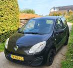 Renault Twingo 1.2 2009 Zwart +Airco & Super Zuinig, Auto's, Voorwielaandrijving, Euro 5, 4 cilinders, Zwart