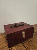 Houten kistje, Antiek en Kunst, Ophalen of Verzenden