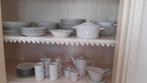 Te koop mooi servies, wit met zilveren rand, Antiek en Kunst, Ophalen