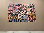 Ixxi Wall Art - Tiger in flowers, Ophalen of Verzenden, Zo goed als nieuw