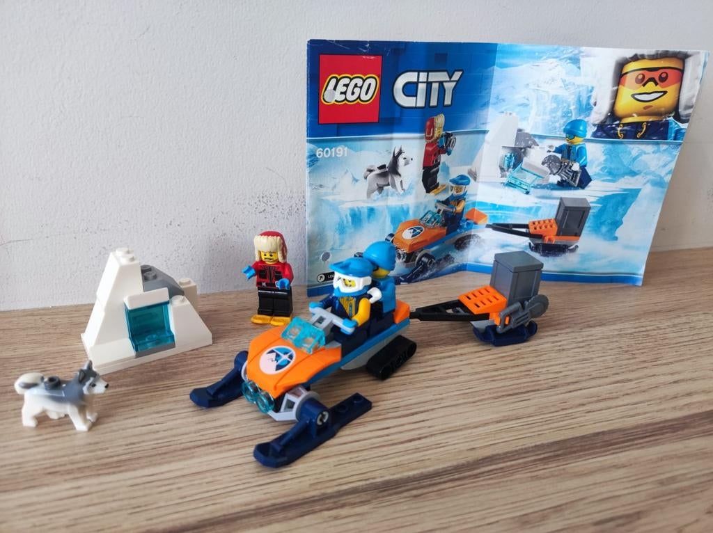 Lego 60191 Poolonderzoekersteam, Kinderen en Baby's, Speelgoed | Duplo en Lego, Ophalen of Verzenden, Zo goed als nieuw