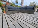Wakefield loungeset Novara antraciet textiel, Tuin en Terras, Ophalen of Verzenden, Gebruikt, Hout