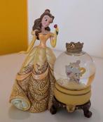 Disney snowglobe belle en mrs potts, Ophalen of Verzenden, Assepoester of Belle, Zo goed als nieuw, Beeldje of Figuurtje