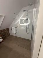 Glazen Douchewand modern met anti kalk coating laag, Huis en Inrichting, Ophalen, Zo goed als nieuw, Met douche