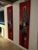 Canvas schilderij, Ophalen of Verzenden, Zo goed als nieuw, Schilderij, 75 cm of meer