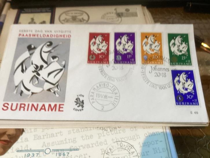 No5014 Suriname E46 anders Heb ook van Nederland jaargangen, Postzegels en Munten, Postzegels | Eerstedagenveloppen, Onbeschreven