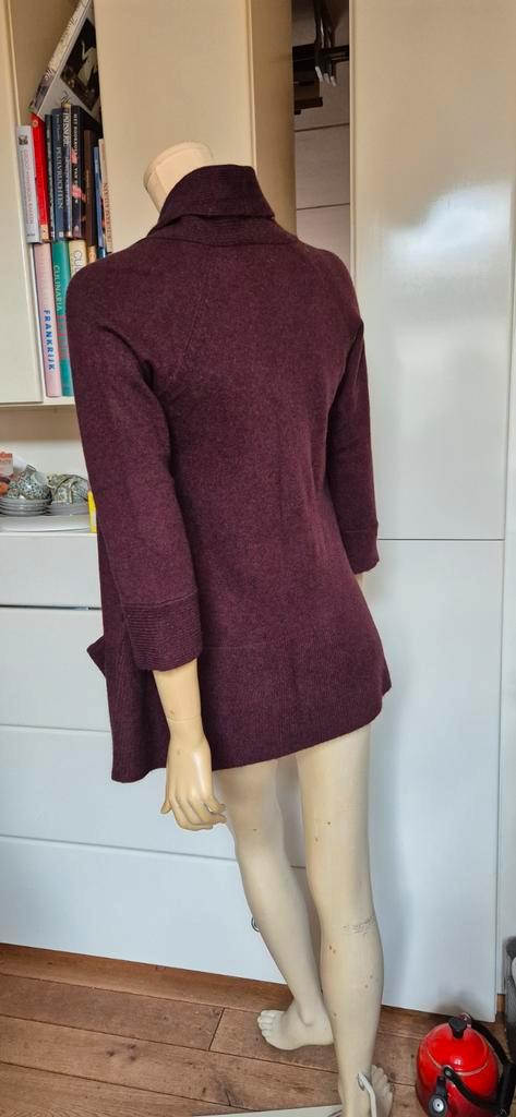 M repeat cashmere silver editie roodbruin vest M, Kleding | Dames, Truien en Vesten, Nieuw, Maat 38/40 (M), Overige kleuren, Ophalen of Verzenden