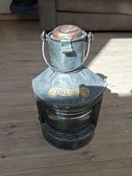 Bakboordlamp antieke scheepslamp, Antiek en Kunst, Antiek | Lampen, Ophalen of Verzenden