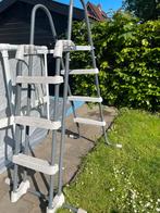 Zwembadtrap met drie treden, Tuin en Terras, Zwembad-toebehoren, Ophalen, Zo goed als nieuw