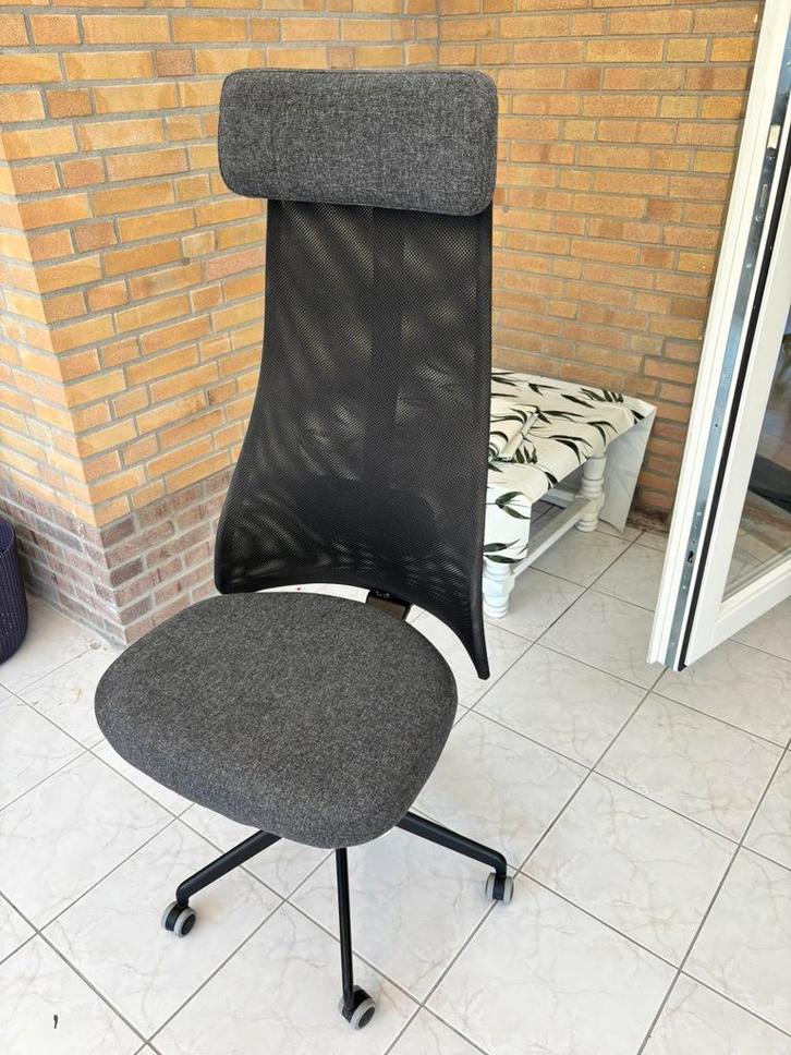 Jarvfjallet Bureaustoel IKEA, Huis en Inrichting, Stoelen, Zo goed als nieuw, Eén, Stof, Grijs, Ophalen of Verzenden