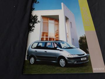Renault Espace 1999 - luxe brochure, groter dan A4-formaat beschikbaar voor biedingen