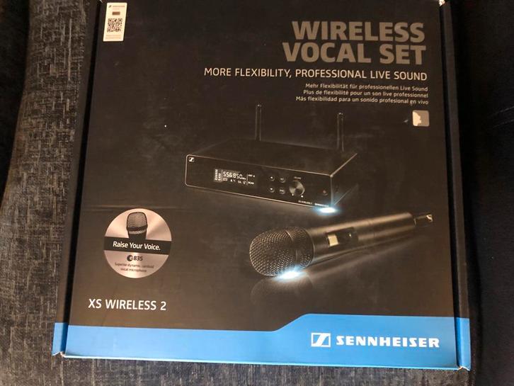 Sennheiser XSW-2 835 microfoon set - E Band, Muziek en Instrumenten, Microfoons, Zo goed als nieuw, Zangmicrofoon, Draadloos, Ophalen of Verzenden