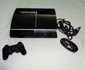 Playstation 3 phat 80GB met spellen beschikbaar voor biedingen