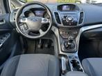 Ford Grand C-Max 1.0 125pk Titanium 7-Persoons Navi, Trekhaa, Voorwielaandrijving, Met garantie (alle), 7 stoelen, Origineel Nederlands