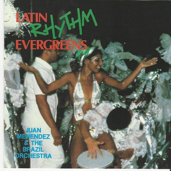 Juan Menendez &Brazil Orchestra-Latin Rhythm Evergreens=2,99, Cd's en Dvd's, Cd's | Overige Cd's, Zo goed als nieuw, Ophalen of Verzenden