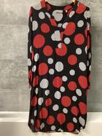 Ulla Popken Selection jurk 46/48 zwart met rood en wit, Kleding | Dames, Grote Maten, Ophalen of Verzenden, Zo goed als nieuw