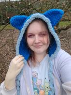 Gehaakte Mew Pokémon Hood Cosplay, Hoed, Nieuw, Handgemaakt, One size fits all