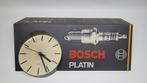 Oude reclame klok Bosch platinum bougie ca. 1960/70, Reclamebord, Ophalen of Verzenden, Zo goed als nieuw