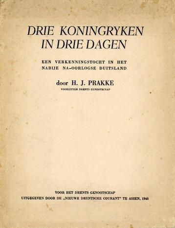 Drie koningrijken in drie dagen (plus 2 andere boekjes) beschikbaar voor biedingen