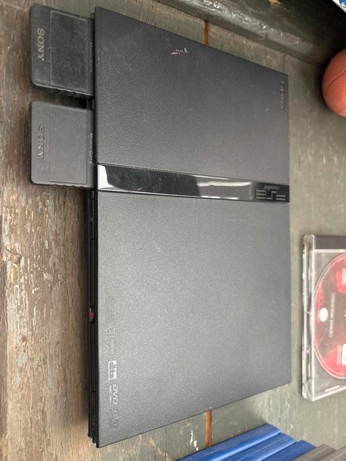 PS2 Console met rockstar veel games en geheugenkaarten, Spelcomputers en Games, Spelcomputers | Sony PlayStation 2, Gebruikt, Phat