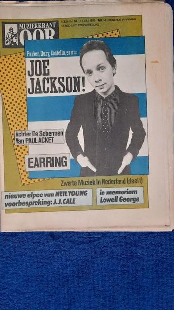 OOR 14-1979 Joe Jackson Paul Acket Golden Earring Neil Young