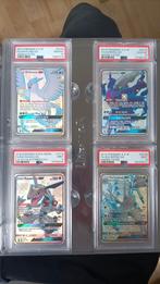 Hidden Fates PSA slabs Rayquaza Aricuno Tapu Lele Noivern GX, Ophalen of Verzenden, Zo goed als nieuw, Losse kaart