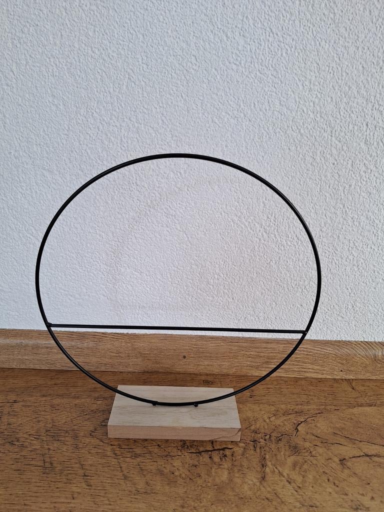 Decoratieve ring metaal, Ophalen of Verzenden, Zo goed als nieuw