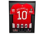 Nico Williams Athetlic Bilbao gesigneerd ingelijst  shirt, Buitenlandse clubs, Soccersignings.nl, Shirt, Nieuw