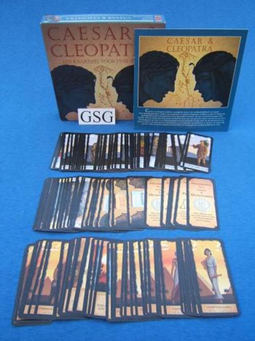 Caesar & Cleopatra nr. 999-CAE01-02, Hobby en Vrije tijd, Gezelschapsspellen | Kaartspellen, Zo goed als nieuw, Ophalen
