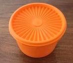 Koektrommel Tupperware 15 cm, Huis en Inrichting, Keuken | Tupperware, Ophalen of Verzenden, Gebruikt, Oranje, Bus of Trommel