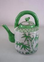 Theepot van keramiek/porselein, oost aziatisch motief, Ophalen, Keramiek, Overige typen, Zo goed als nieuw