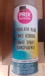 Spuitbussen 400 ml, gesatineerde blanke matte lak., Ophalen of Verzenden